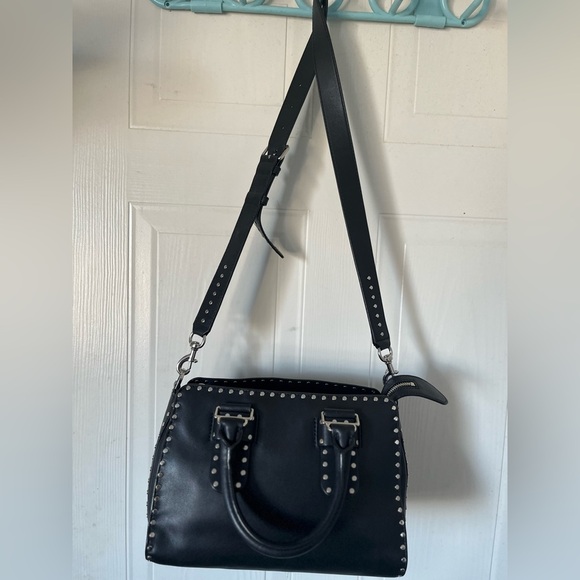 Rebecca Minkoff Midnighter Medium Satchel Shoulder Crossbody Handbag - Picture 13 of 16